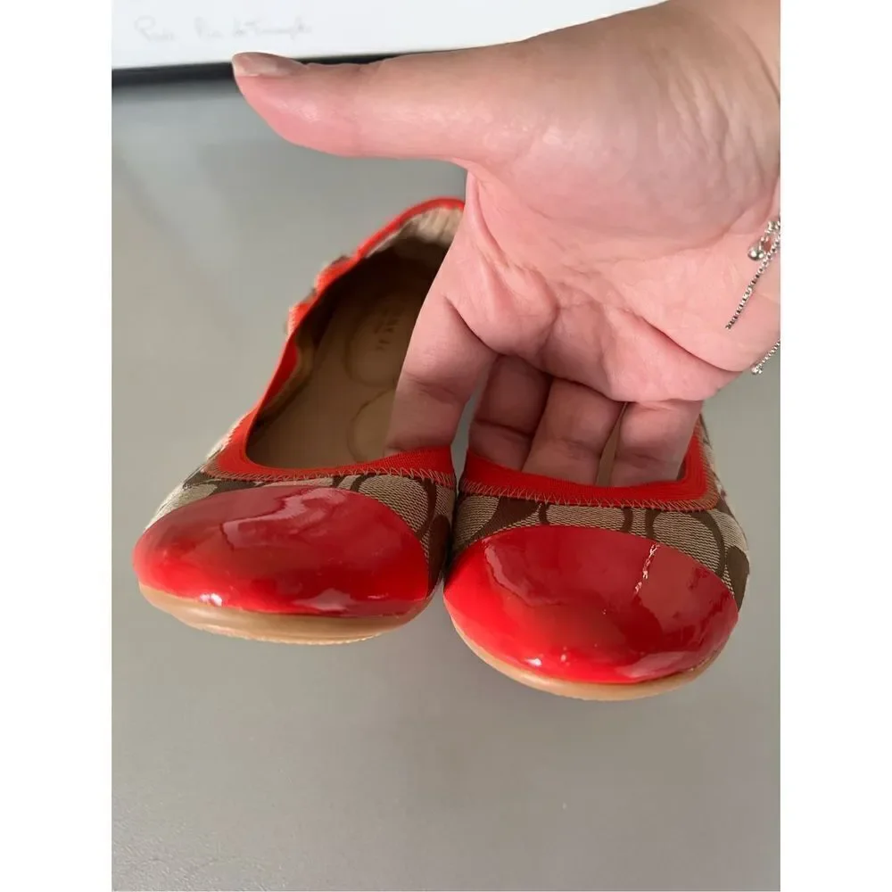 ‎Coach Wanda Ballerina Flat - Picture 11 of 12